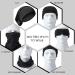 SATINIOR 6-Piece Spandex Dreadlock Caps Unisex Elastic Bands for Long Hair Dreads in Dark Colors - Buy Online on GoSupps.com