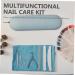 FOMIYES 3 Sets Nail Set Nail Pliers Trimmer Nail File Head Portable Nail Clipper Finger Nails Art Plier Gel Manicure Kit Pedicure Kit for Toenail Cosmetic Baby Pusher Stainless Steel - Buy Online on GoSupps.com