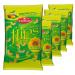 5x 75g Wurzener Peanut Flips Bag Flips 76 g (Pack of 5)