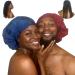 TTAT Extra Large Waterproof Shower Cap for Braids, Dreadlocks, Afro Hair - Adjustable, Washable, Reusable - Ideal for Home, Spa, Salon - Maroon - Buy Online on GoSupps.com