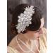SWEETV Rhinestone Flapper Headband - 1920s Great Gatsby Hair Accessory in Silver - Buy Online on GoSupps.com