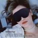 BLAQ Sleep Mask - 100% Light Blocking 3D Eye Mask for Men & Women | Relaxation & Comfort | International Shipping - Buy Online on GoSupps.com
