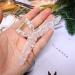 Honbay 6PCS Clear Plastic Hair Claw Clips - Non Slip Large Hair Clamps for Women | Stylish Hair Accessories for Thin to Thick Hair - Buy Online on GoSupps.com