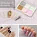 QINREN 8 Colors Chrome Nail Powder - Metallic Holographic Glitter for DIY Nail Art - Buy Online on GoSupps.com