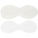 LABRIMP Feuilles de Masque Yeux en Papier 100% Coton Patchs Hydratants Jetables 200 Pi ces Doux et pais pour Soins du Contour des Yeux et Utilisation DIY en Institut de Beaut