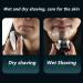 Gradient Space Stone Gradient Mini Shaver Upgrade Mini Electric Shaver Portable Electric Shaver for Men Women Travel Pocket Size Washable Electric Razor with LED Power Display (Gold) - Buy Online on GoSupps.com