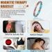 EnerCoppeX Copper Magnetic Bracelet for Women - Turquoise Jewelry with 3500 Gauss Magnet (COB-0167) - Buy Online on GoSupps.com