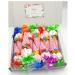 10 X Prefilled Sweet Cones Party Bag Ribbon Bow Design| Adult & Kids Party Bags & Party Favour | Baby Shower |Variety Flavours- Millions Marshmallow Skittles (Strawberry Millions - Pink)