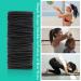 100 Piece Black No-Metal Hair Elastics - 4mm Small Bulk Ponytail Holders for Thick Curly Hair - Buy Online on GoSupps.com