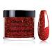 28g/Box Holographic Iridescen Sparkle Colorful Holographic Glitter Red Golden Dip Powder Nails Dipping Nails Long-Lasting Nails No UV Light Needed (HJ-ND064B-No.148)
