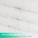 Green Lifestyle 100% Pure Cotton Washcloths 12x12 50 Pack - Soft Face Towels for Body and Face - White - Buy Online on GoSupps.com