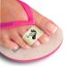 Foots Love Broken Toe Splints - Copper Align & Heal Brace for Crooked Toe Separator, Hammer Toe Straightener, with No-Slip Design - Tan - Buy Online on GoSupps.com