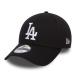 New Era - Los Angeles Dodgers - 9forty Adjustable Cap - League Essential - Blue One Size Black