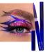 Eyeliner Pencil Purple Eyeliner  Purple Blue Gold Shifting Colors Waterproof Glitter Eyeliner Pen mermaid makeup  24h Long-Lasting Metallic Colored Highlight 03
