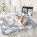 Soft & Warm X-Large Small Animal Bed Mat | Suitable for Guinea Pig, Hamster, Rabbit, Rat, Bearded Dragon | Star Grey - Buy Online on GoSupps.com