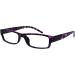 Purple Tortoiseshell Reading Glasses +2.50 Magnification | Lightweight Comfortable Readers for Men and Women - R32-5 - Buy Online on GoSupps.com