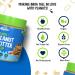 ALPI NO Classic Peanut Butter Crunch - Roasted Peanuts Brown Sugar & Sea Salt - 24g Protein Gluten Free Plant Based Peanut Butter Crunchy (400 G) - Buy Online on GoSupps.com
