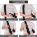 YF Arm Loop: Adjustable Shoulder Sling for Rotator Cuff Elbow & Arm Injury Support - Lightweight & Comfortable Black - Buy Online on GoSupps.com