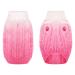 Cit toile warm winter dog sweater soft and comfortable knitted dog coat Turtleneck pet clothing for the cold weather color gradient set for small medium pets pink s small color gradient pink