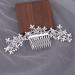 minkissy Rhinestone Alloy Hair Comb Wedding Headpiece for Bride Hairpin Bride Headdress Bridal Headpieces for Wedding Bridal Hair Comb Bridal Hair Accessories European and American Decorate - Buy Online on GoSupps.com