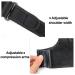 Adjustable Stability Support Shoulder Brace for Men and Women - Compression Sleeve for Shoulder Pain and Injuries - Black - Buy Online on GoSupps.com