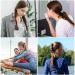 80 Cotton Hair Ties for Women | Multicolored & Black Elastic Hair Bands | Perfect Ponytail Holders - Buy Online on GoSupps.com