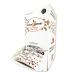 Spoondrink Brauner Kandiszucker Tower (150 sticks) - 150 Kandiszucker sticks in a tower with a practical Sch tte |perfectly dosed tea sugar