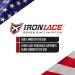 Ironlace Unbreakable Round Bootlaces - Waterproof, Fire Resistant, 63-Inch Black - Buy Online on GoSupps.com
