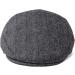 FEINION Men's Wool Tweed Newsboy Cap - Herringbone Grey - Size 7 3/4 - Buy Online on GoSupps.com
