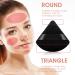 Buy WLLHYF 8Pcs Triangle Powder Puffs - Washable & Reusable Velour Cotton Makeup Sponge for Face & Under Eyes - Perfect Loose Powder Tool (Black) - International Shipping Available - Buy Online on GoSupps.com