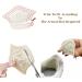 CB 4-Pairs Heel Cushion Pads - Protectors for Heel Pain Relief & Blister Prevention - Perfect for Men Women & Kids - Off-White - Buy Online on GoSupps.com