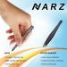 NARZ Professional Slanted Tweezer for Ingrown Hair - Stainless Steel Precision Tweezers for Facial Hair Removal - 1 Piece - Buy Online on GoSupps.com