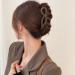 Knot hair clips: net red bow hair clips female large grab clip autumn and winter back of the head spoon hair card advanced sense of coiffure shark clip headdress 1#Creamcoloredbow - Buy Online on GoSupps.com