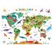 Dinosaur World Map Kids Wall Stickers - Educational & Removable Decals for Nursery & Bedroom Decor - Buy Online on GoSupps.com
