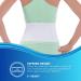 NYOrtho Tapered Abdominal Binder Compression Wrap - 30-36 Inch - Breathable Stomach Support for Post-Injury or Surgery - Buy Online on GoSupps.com