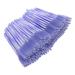 Mascara Eyelash Brush Eyelash Brush Light Safe 200pcs Portable for Women Daily Makeup Ladies Beauty Salon(Light purple)
