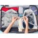 72 PCS Large Portable Clear Shoe Storage Bags for Travel - Transparent Shoe Organizer - Buy Online on GoSupps.com