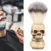JTLB Men's Beard Shaving Kit - Stainless Steel Bowl & Skeleton Head Brush Set for Grooming Excellence | Shop Now! - Buy Online on GoSupps.com