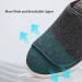 JCJNSL Unisex Extra Wide Diabetic Slippers - Fleece Lined Orthopedic Shoes for Heel Pain and Plantar Fasciitis - Non Slip Memory Foam - Gray Size 43 - Buy Online on GoSupps.com