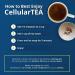 Renova Worldwide CellularTEA - Immunity Support & Detox Cleanse with Organic Cat's Claw, Burdock Root, Echinacea, Turmeric & Ginger - Caffeine-Free Herbal Tea - 48 Servings - Buy Online on GoSupps.com