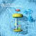 Tictoyo Whale Squirt Drinking Cup - 2023 New Cute Whale Spray Water Cup | BPA Free Leak Proof Straw Sippy Cup for Kids | Non Spill Water Bottle with Weighted Straw | 220ml/Green - Buy Online on GoSupps.com