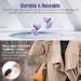 Buy Hearprotek Ear Plugs for Sleeping - 2 Pairs Reusable Soft Ear Protection for Noise Reduction & Tinnitus Relief - Ideal for Sleep Snoring Study Travel - Violet - Buy Online on GoSupps.com