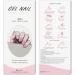 JMEOWIO Gel Nail Stickers Pink White Semi Cured Gel Nail Strips Wraps UV/LED Nail Supplies Nail Art Design Decoration Accessories - Buy Online on GoSupps.com