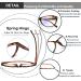 EYEURL 4 Pack Cat Eye Reading Glasses for Women - Blue Light Blocking Lightweight UV Fashion Eyeglasses +1.50 Anti Eyestrain - 1.5x Magnification Mix Color Set - Buy Online on GoSupps.com