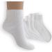 Non-Binding Diabetic Cotton Blend Quarter Socks 6 Pair/Pack 9-11 - Solid Black - Buy Online on GoSupps.com