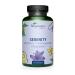Serenity Complex | Mood + Anti Stress | St. John's wort Rhodiola Saffron Tryptophan Vitamin B | 90 Capsules | NO ADDITIVES and VEGAN | Vegavero