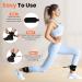 Ankle Resistance Bands for Women - Glute & Leg Workout Equipment - Home Gym Fitness with Free Poster - Buy Online on GoSupps.com