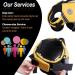 Vivaglory Sports Style Life Jacket for Large Dogs - Durable Adjustable Excellent Buoyancy Safe Fastening Yellow (L: 66-79 cm) - Buy Online on GoSupps.com