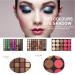 Allbesta 123 Colors Professional Makeup Palette - 9 Powder 6 Blush 108 Eyeshadow Shades for Flawless Beauty - Buy Online on GoSupps.com
