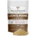 Organic Lions Mane Mushroom Powder Supplement - Improve Cognitive and Immune Support - Gluten Free Powder Extract